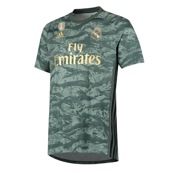 Tailandia Camiseta Real Madrid 2ª Kit Portero 2019 2020 Verde